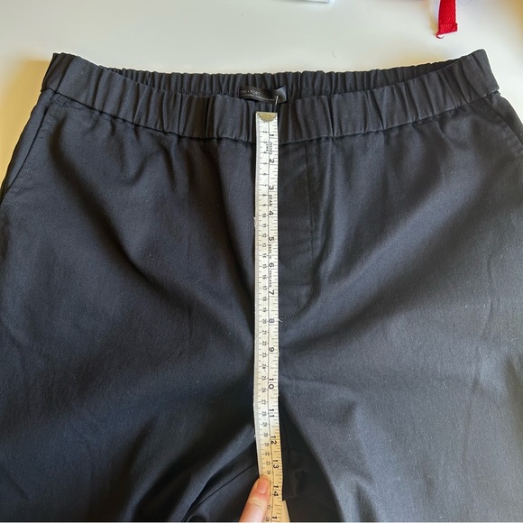 LOFT, Elastic Waist, Black, Cotton Dress Pants, Size Large - Picture 3 of 13